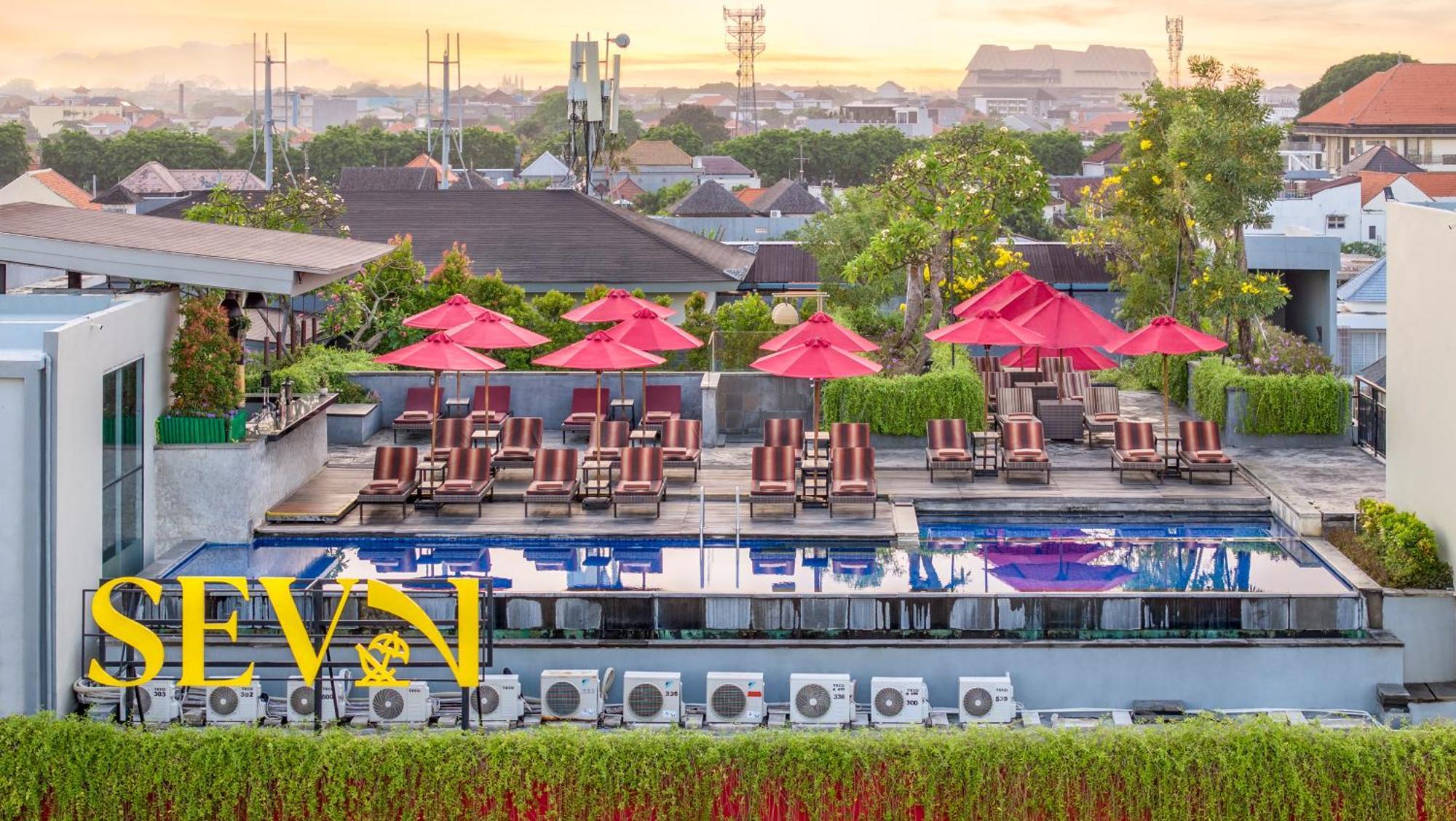 Sevn Legian Otel Dış mekan fotoğraf